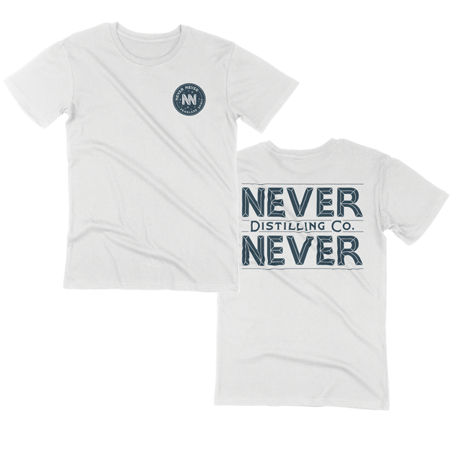 Never Never Classic White T-Shirt