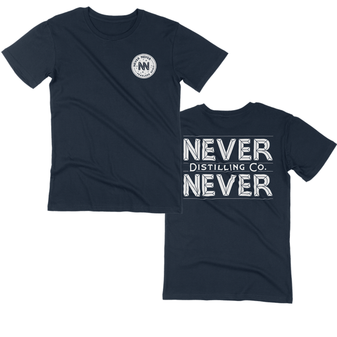 Never Never Dark Navy T-Shirt